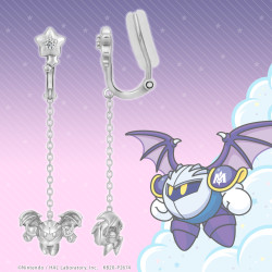 Boucle d'oreille Meta Knight Silver Kirby And Starlight Friends