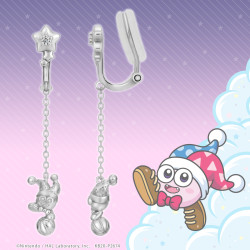 Boucle d'oreille Silver Kirby And Starlight Friends