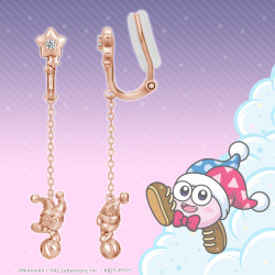 Earring Marx Silver Pink Gold Kirby And Starlight Friends