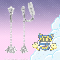 Earring Magolor Silver Kirby And Starlight Friends