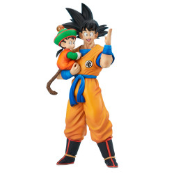 Figurine Son Goku & Son Gohan Special Color Ver. Dragon Ball Z Gigantic Series
