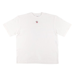 T-shirt Oversize Embroidery White MENS Kirby Café