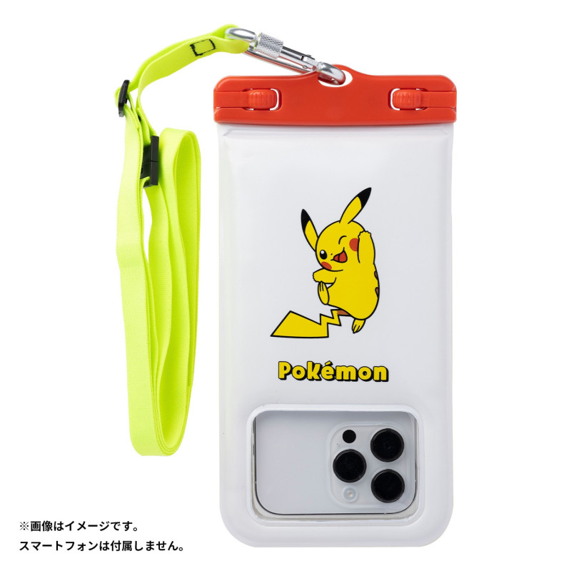 Waterproof Phone Case Wide Size Pikachu Pokémon - Meccha Japan