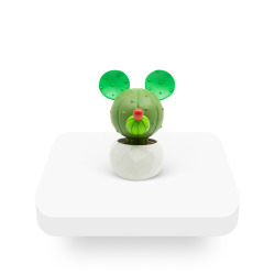 Figurine Mickey Mouse Estrange Cactus Disney