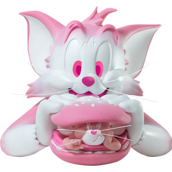 Figurine Tom & Jerry Burger Bust Snow Pink