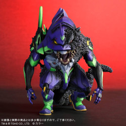 Figurine Unit 01 G Awakening Mode Normal Edition Godzilla x Evangelion Deforeal