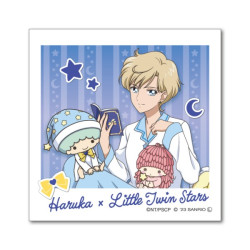 Mini Die Cut Autocollant Haruka Tennou x Little Twin Stars Sanrio x Pretty Guardian Sailor Moon