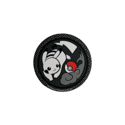 Badge Métallique Black Pikachu Pokémon x Kougeiten Craft Exhibition