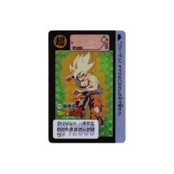 Bloc Acrylique Carddass Son Goku 295 Dragon Ball