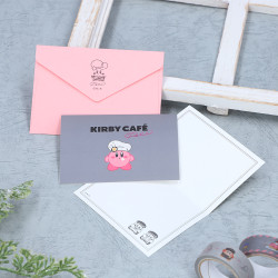 Mini Message Card Set Kirby Café Petit
