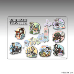 Stickers Octopath Traveler