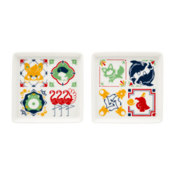 Square Plates Set Pokémon Paldea Tile