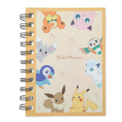 Ringed Notebook Gather Together Pokémon