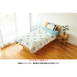 3-piece Bed Cover Set Single Pokémon Sleep