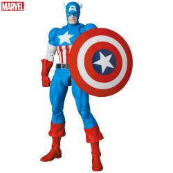 Figurine Captain America Comic Ver. MAFEX No.217