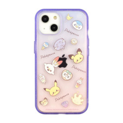 Clear iPhone 14/13 Case IIIIfit Purple Pokémon Poképeace
