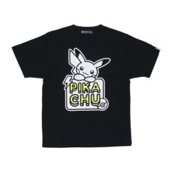 T-shirt S Black Pokémon WCS Pikachu