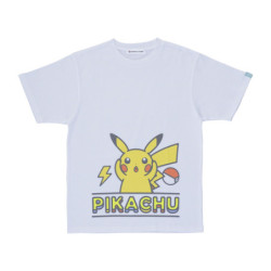 T-shirt L White Pokémon WCS Pikachu