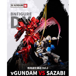 Plastic Model BN Figure DX Vol.2 vGUNDAM VS SAZABI Mobile Suit Gundam