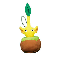 Plush Keychain Pull-Out Yellow Pikmin