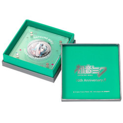 Silver Coin Official Color Hatsune Miku Happy 16th Birthday