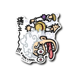 Autocollant Luffy Gear 5 It Hurts!!! One Piece B-SIDE LABEL