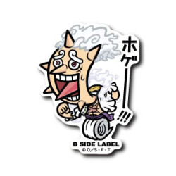 Sticker Luffy Gear 5 Hoge!!! One Piece B-SIDE LABEL
