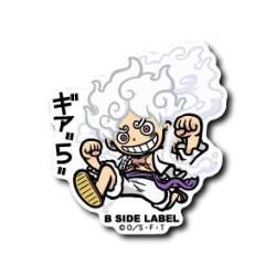 Sticker Luffy Gear 5 One Piece B-SIDE LABEL