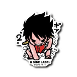 Sticker Luffy Gear 2 Front Ver. One Piece B-SIDE LABEL