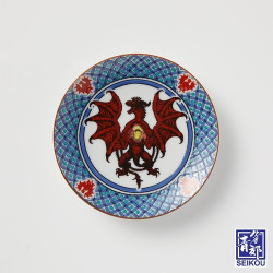 Plate Mamezara Dragon Kutani x Dragon's Dogma II