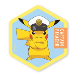 Honeycomb Acrylic Magnet BIG Vol.1 Captain Pikachu Pokémon