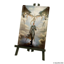 Metal Plate with Easel Dion & Bahamut Final Fantasy XVI