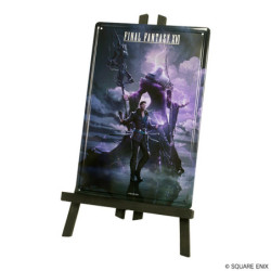 Plaque Métallique avec Chevalet Benedikta & Garuda Final Fantasy XVI
