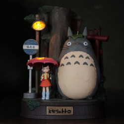 Figurine Light Up Diorama Mon voisin Totoro