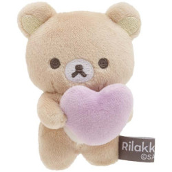 Plush Tenori Rilakkuma Style Hug & Heart