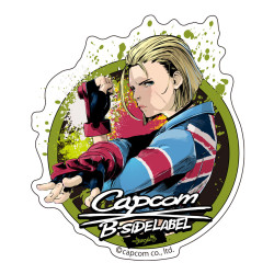 Sticker Cammy Street Fighter 6 CAPCOM40th×B-SIDE LABEL