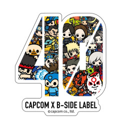 Sticker 40th CAPCOM×B-SIDE LABEL