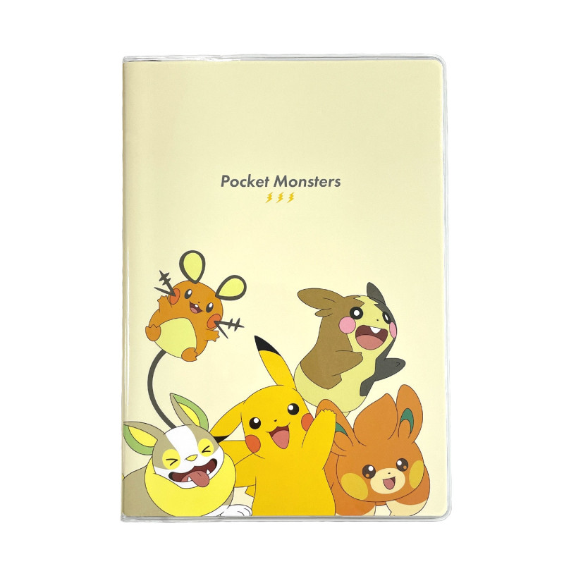 Notebook B6 Monthly Electrik Type Pokémon - Meccha Japan