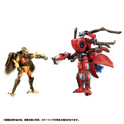Figurines Set Airazor vs. Inferno BWVS-07 Transformers Beast Wars Again Showdown of Loyal Subjects
