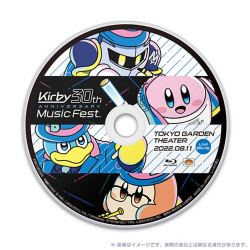 Live Blu-ray & Live CD Kirby 30th Anniversary Music Fest.