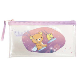 Clear Pen Pouch You and Slumbering Rilakkuma