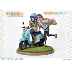 Figurine Kagamihara & Rin Shima Laid-Back Camp Yuru Camp PRISMA WING