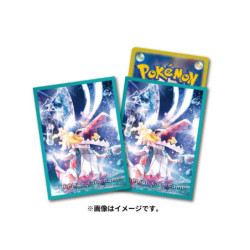 Card Sleeves Flâmigator Acier Type Terastal Pokémon Card Game