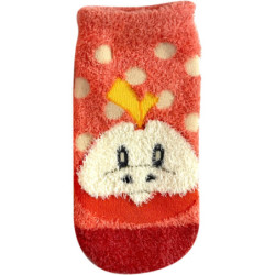 Fluffly Socks 13-18 Fuecoco Dots Pokémon