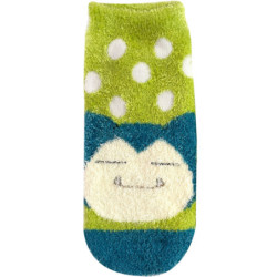 Fluffly Socks 23-25 Snorlax Dots Pokémon