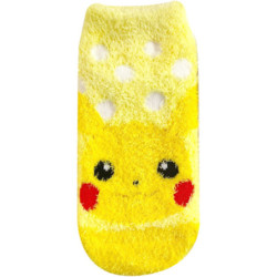 Fluffly Socks 15-21 Pikachu Dots Pokémon