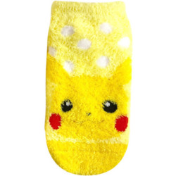 Fluffly Socks 13-18 Pikachu Dots Pokémon