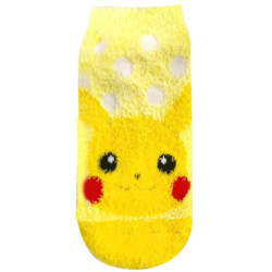 Fluffly Socks 23-25 Pikachu Dots Pokémon