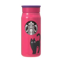 Stainless Steel Bottle Cat Starbucks Halloween 2023