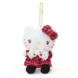 Plush Keychain Hello Kitty Sanrio Fuyu no Omekashi